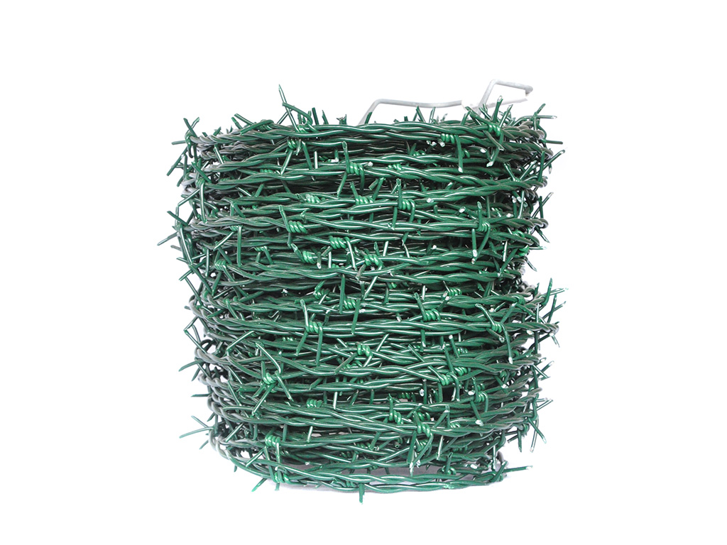 ostnatý drát PVC poplastovaný 50 m 2.0/2.5 mm